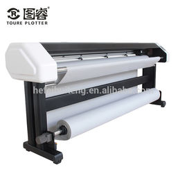 Industrial Cad Plotter Machine , Oduble Ink Cartridges Garment Plotter Machine